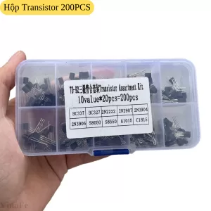 Hộp Transistor Tổng Hợp 10 Loại NPN Và PNP BC337 Đến C1815